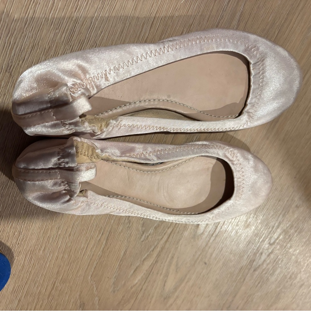 Mix No. 6 Shimmering Cream Ballet Flats
